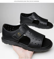 Sandalias Transpirables para Hombres Zapatos de Playa Casuales de Moda Romana Punta Abierta - details 4