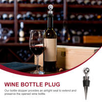 Tapón de Botella de Vino Reutilizable en Forma de Corazón y Bola de NewHeart Tapa de Botella de Vacío Sellada para Amantes de el Vino y Champán - details 10