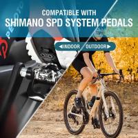 New Men Cycling Boots Outdoor SPD Road Cycling Sports Shoes Leather Breathable MTB Mountain Off-Road Cycling Sports Shoes Men - details 1