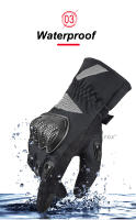 SUOMY-Guantes Térmicos impermeables para hombre y mujer, manoplas de invierno para Motocross, resistentes al viento, WP-06, 100% - details 8