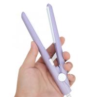 Plancha alisadora de pelo 2 en 1, plancha eléctrica de cerámica, Mini herramientas de estilismo para alisar la barba antiestática - details 16