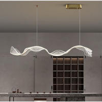 Luz LED colgante para comedor, lámpara de techo moderna y creativa de 80CM, para mostrador de Bar, cocina, sala de estar Nórdica - details 4