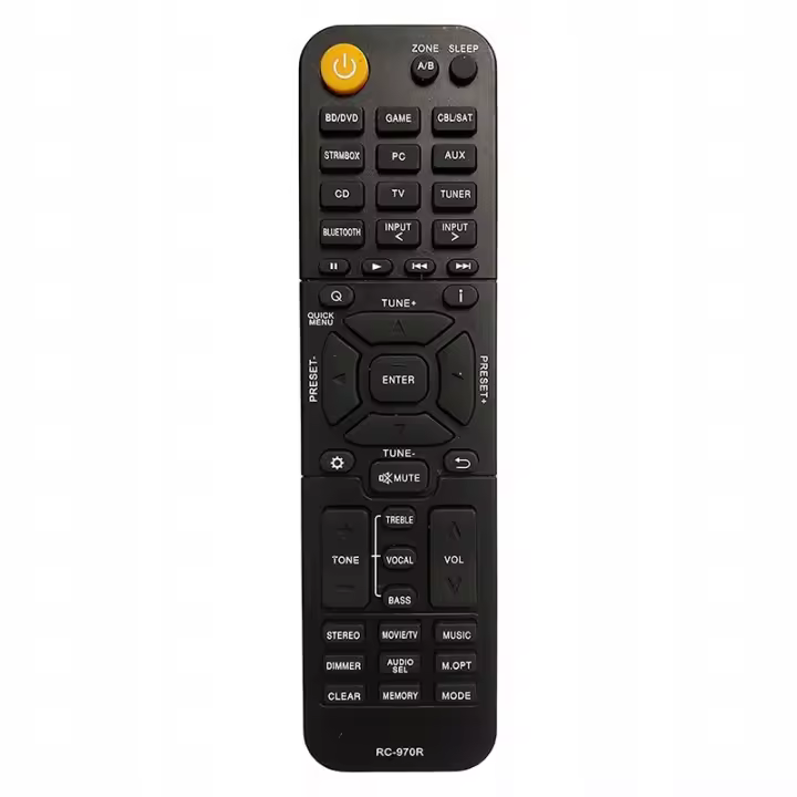 Mando a distancia de repuesto para Onkyo Rc-970R Tx-Sr393 Ht-R398 Tx-Sr494 Ht-S39 - 1