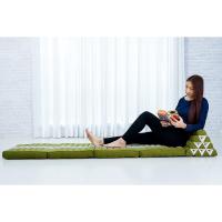 Cómodo Colchón De Suelo con Cojín De Lectura, Futón Japonés, Cama Plegable O Esterilla De Masaje Tailandés, 170 x 53 cm, Azul Claro - details 215