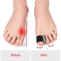 Corrector de Juvenil 2Pcs Silicona Separadores de Dedos para Alivio del Dolor de los Pies - details 2