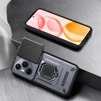 Funda para Honor 400 Pro 200 Lite para Huawei Pura 70 Ultra Pro, soporte de anillo para cámara deslizante, armadura, protección anticaída, funda con soporte - details 8