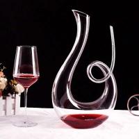 Botella de vino tinto SNIE de cisne de vino, barra soplada a mano, olla para fiesta, juego de inflador de champán de cristal de moda sin plomo - details 5