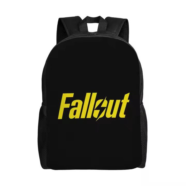 Fallout 2024 Mochila Mochila Escolar Mochila Impresa para Computadora Portátil para Adolescentes Unisex Niñas y Niños Viajes para Estudiantes Universitarios, Regalo para Amigos, Familia - 1