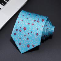 Corbata con estampado de moda para hombre, corbata de seda hecha a mano de 8cm, corbata geométrica floral de Paisley para fiesta de negocios, regalo de boda, novedad de 2021 - details 33