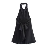Vestido de satén elegante y versátil de nuevo estilo para mujer 8482341 - details 4