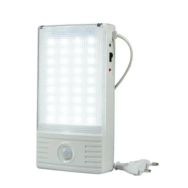 Iluminación montada en la pared de la escalera, luz recargable del PDA, inducción de luz de emergencia del LED - 1