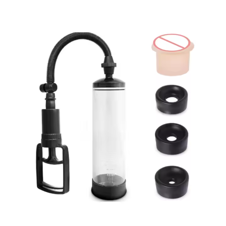 Bomba de Vacio Manual para Hombre, Extensor de Pene, Entrenador de Erección - 1