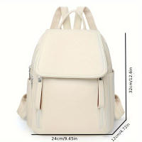 Mochila Mujer Moda, Gran Capacidad, Cuero Sintético, Bolsos para Mujer - details 1