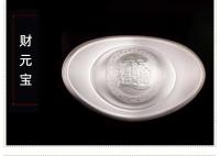 Mil pies sólido Manza pequeño S999 pura decoración lingote de plata regalo - details 7