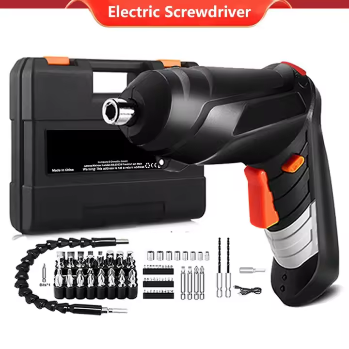 Destornillador inalámbrico de impacto potente, batería recargable, taladro eléctrico - 1