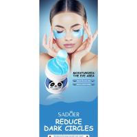 Máscara para los ojos De Colágeno, mascarilla transpirable, hialurónico contra las ojeras, elimina arrugas, Antiarrugas, 60Piezas - details 1