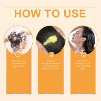 El aceite de nuez marroquí limpia naturalmente la mascarilla para el cuidado del cabello, dejándolo esponjoso, suave y radiante. - details 3