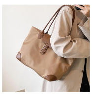 Bolso de mano de gran capacidad, nuevo bolso de moda, bolso de hombro informal de Color sólido para mujer Simple - details 14