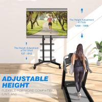 32 a 80 Pulgadas, Soporte de Piso Móvil con Bandeja para Televisión hasta 50 kg MAX VESA 600x400mm - details 5