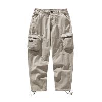 Pantalones Cargo para Hombres CHAIFENKO Comodidad Retro Casual para Otoño-Invierno - details 1