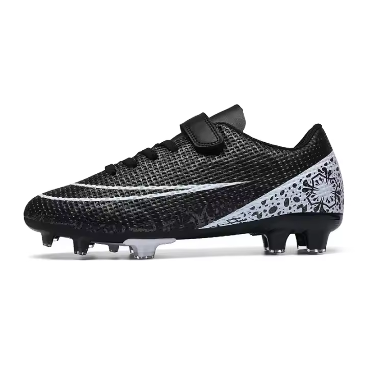 Zapatos de Fútbol para Niños de la Sociedad Botas de Deporte Ultraligeras de Cuero Resistente a Atravesamiento Zapatillas de Entrenamiento Unisex para Primavera/Verano - 1