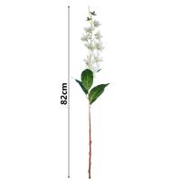 Simulación de 9 cabezas de jazmín colorido como jazmín Artificial Real, modelo de paisaje, flores colgantes, suministros de fiesta de cumpleaños - details 1