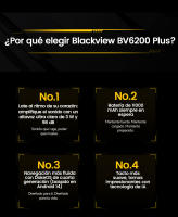 Blackview BV6200 Plus Teléfono Robusto con Batería de 11000mAh, Pantalla HD+ de 6.56'', Procesador Octa Core T606, Cámara AI de 16MP+2MP, Android 14 Certificado CE - details 2