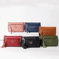 Bolso cruzado de cuero PU para mujer, bolsa de hombro con cremallera de gran capacidad, con hilo de bordar, a la moda, novedad - details 12