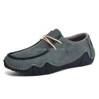 Nuevos zapatos de cuero de alta calidad para hombres para fiestas, vida diaria, cordones de goma, diseño de moda antideslizante, zapatos deportivos casuales, - details 5