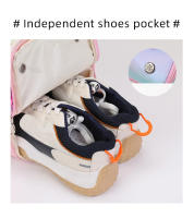 Bolsa de Gimnasio Fitness Colorida Bolsas de Viaje para Zapatos Separación Seca y Húmeda Bolsa de Hombro para Deportes al Aire Libre Bolsa de Yoga para Mujer - details 3