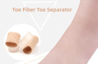 Pad de Silicona para Pie Herramienta de Cuidado de Pies Separador de Dedos Corrector de Hallux Relievo de Bunión Ajustador de Hueso - details 0