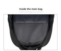 Mochila impermeable para hombre, bolsa de trabajo para ordenador portátil de 15,6 pulgadas, mochila de negocios para colegio uni - details 9