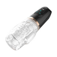 Masturbador Chupador Automático para Hombres Bomba para el Pene con 5 Succión y 10 Vibraciones, Acariciador Masculino Resistente al Agua, Juguetes Sexuales para Adultos - details 0
