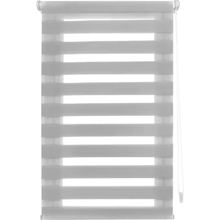 Estor Noche y Día SIN HERRAMIENTAS - Estor Enrollable Easy Fix SIN TALADRAR - Estor Anti-Deshilachado Fácil Limpieza - Estor Ventanas Noche y Día Enrollable - Estor Enrollable Tejido Doble Capa Mecanismo y Accesorios con Seguridad Infantil - 1