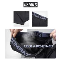 Mallas de compresión para hombre, mallas deportivas para correr, gimnasio, baloncesto, Licra, entrenamiento, Fitness, pantalones de ejercicio - details 6
