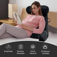 Cojín de lectura XL Almohada cervical extraíble para cama y sofá Almohada lumbar ideal para adultos con espuma viscoelástica Gris - details 16