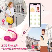 Vibrador inalámbrico con aplicación Bluetooth para mujer, estimulador de clítoris de huevo con Control remoto, masajeador de punto G, Juguetes sexuales para mujeres y adultos, bragas - details 1