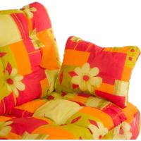 Cojines para Asiento, Respaldo y 2 Cojines Laterales, Color Gris - details 4