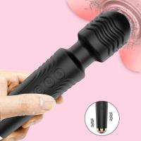 Embalaje privado Sexy potente clítoris estimula la varita mágica vibrador de masaje AV recargable para consolador de punto G juguete sexual masturbación femenina hine - details 0