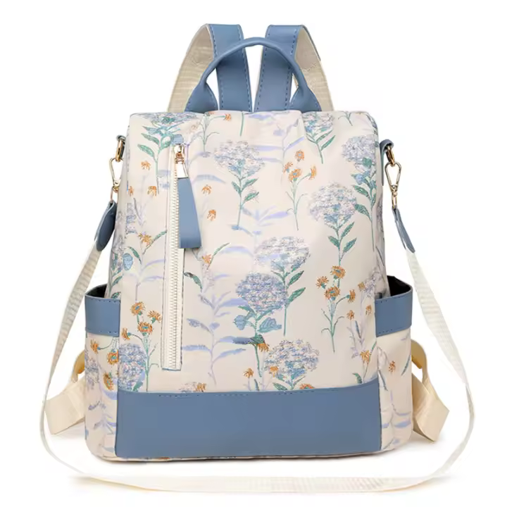 Mochila Antirrobo para Mujer - Estilo Coreano, Gran Capacidad, Multifuncional, Ideal para Viajes y Diario - 1