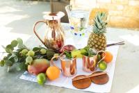 Moscow Mule PURE Tazas-Cyder-Shaped 100% Pure Solid 16 oz Tazas de cola Taza de cerveza de cobre - details 17
