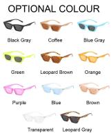 Gafas De Sol estilo ojo De gato Vintage para mujer, gafas De Sol negras con tonos Retro, gafas De Sol cuadradas con montura pequeña a la moda para mujer - details 4