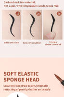Maquillaje Maxfine Dip-fitting Liquid Eyeliner Pen Set impermeable y a prueba de aceite sin manchas El producto genuino es muy fino - details 4