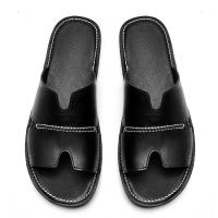 Novedad Verano 2024 Sandalias de Cuero para Hombre Zapatos Transpirables para Playa y Exteriores con Suela Plana y Abrecha - details 7