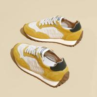 Zapatillas de mujer, moda, zapatillas de running de primavera, zapatillas de entrenamiento multifunción, beige / amarillo - details 3