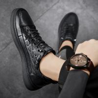 Nuevos Zapatos deportivos De moda para Hombre, Zapatos informales De cuero para Hombre, Zapatos ligeros para correr, zapatillas transpirables, Zapatos De ocio al aire libre para Hombre - details 12