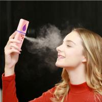 Mini vaporizador Facial portátil, atomización, extensiones de pestañas con espejo, color rosa - details 5