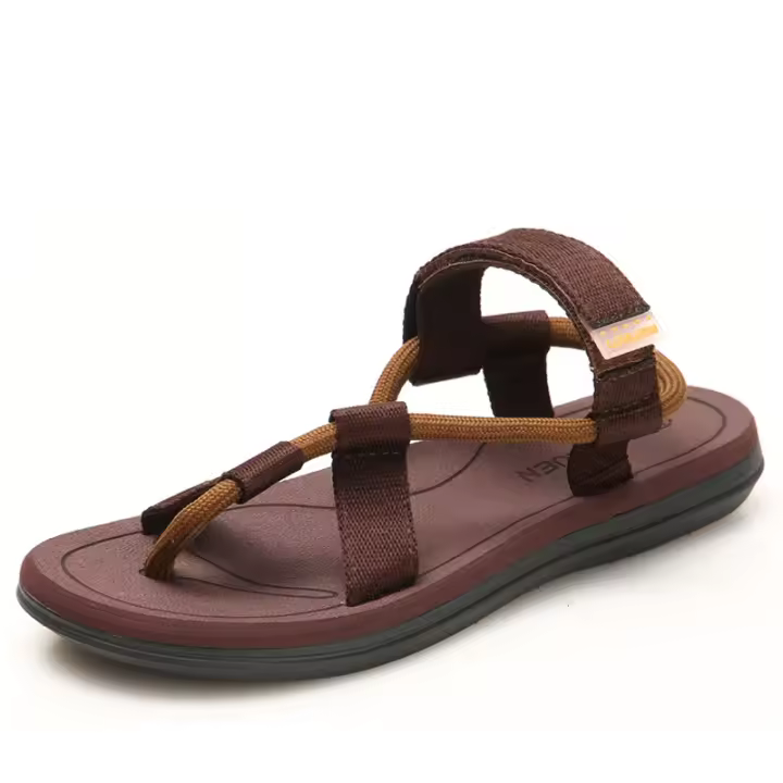 Verano nuevas sandalias de playa chanclas pareja de hombres pellizcar zapatillas vietnamitas zapatillas frescas al aire libre de los hombres - 1