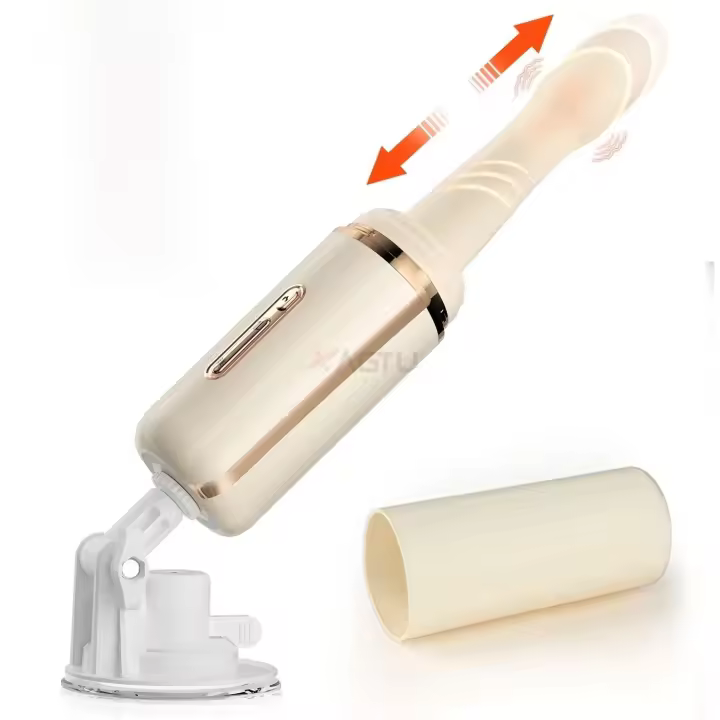 Leten hine consolador realista vibrador retráctil punto G masajeador automático arriba abajo adultos juguetes sexuales para mujeres masturbación femenina - 1