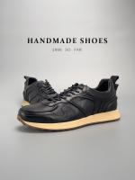 Zapatos hechos a mano de cuero vacuno de moda, transpirables y versátiles para hombre. - details 32